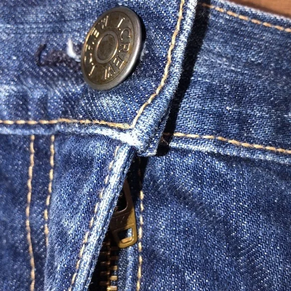 J Crew size 32 denim skirt - Picture 4 of 6